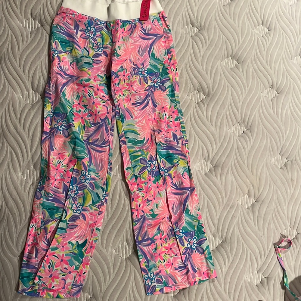 Lilly Pulitzer Beach Palazzo Pants (inseam 30”)